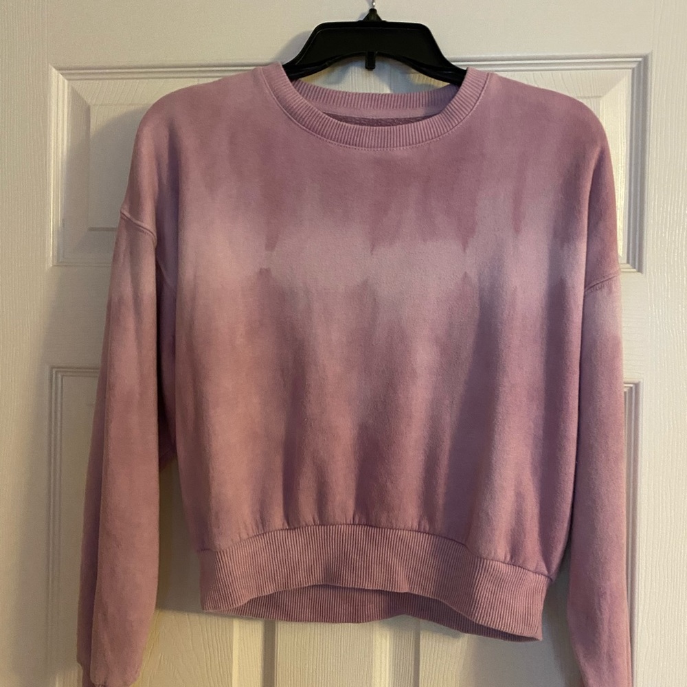 American Eagle Outfitters Pink Ombre Sweatshirt